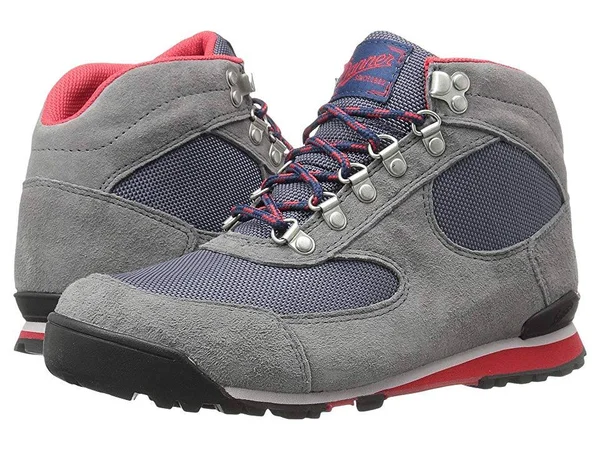 Danner Women's Jag 4.5in Boot - 8 - Steel Gray, Blue Wing