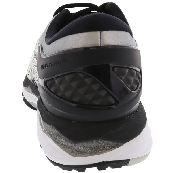 Asics Men's Gel Kayano 24 Running Shoe Silver/Black 11