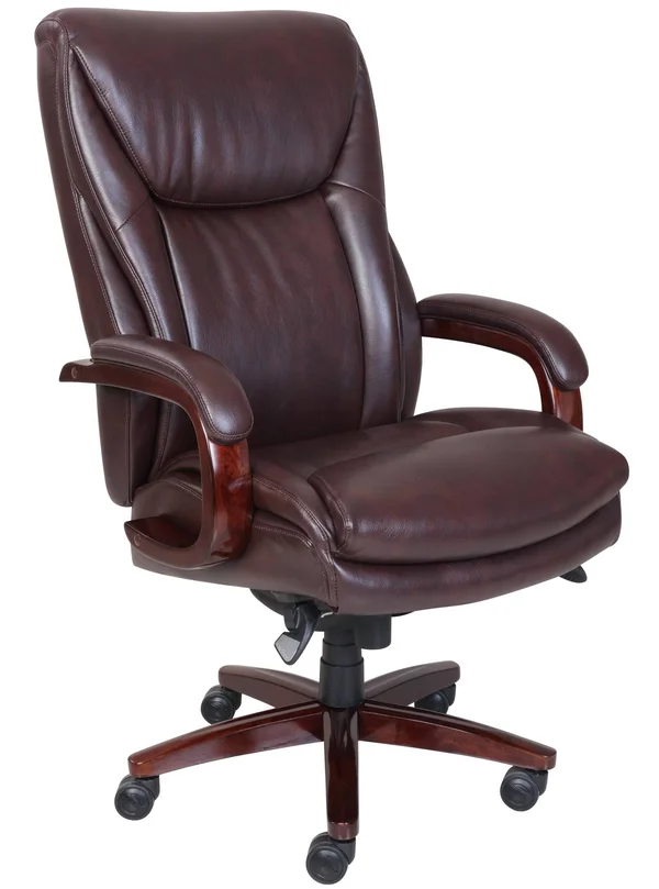 La-Z-Boy Edmonton Big and Tall Executive Office Chair - Coffee Brown