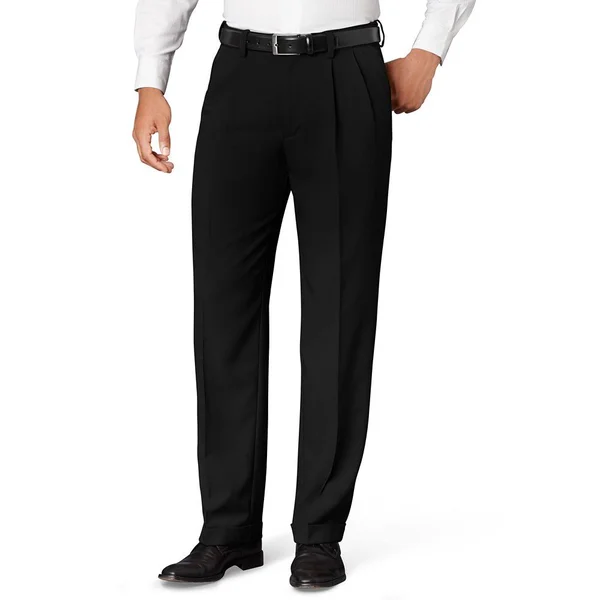 Van Heusen Men's Big & Tall Classic Pleated Dress Pant