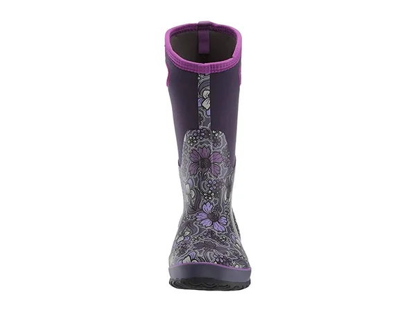 Bogs Classic Tall May Flowers Boot - Women's Purple Multi, 11.0