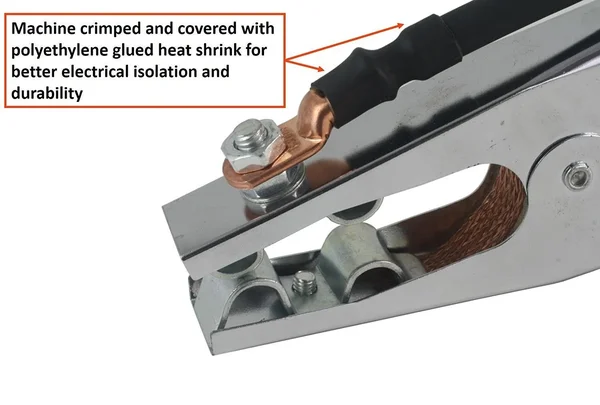 S蹵 150 Amp Welding Leads Assembly Set - Dinse 10-25 Connector - #4 AWG Cable (100 Feet each Lead)