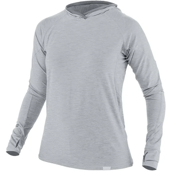 NRS - Women's H2Core Silkweight Hoodie - Cyan, S