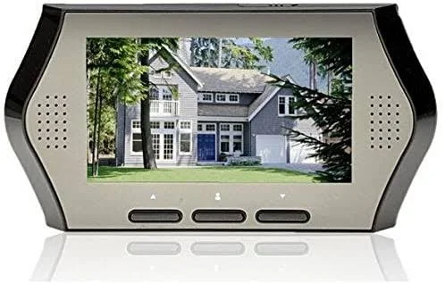 BW 4.3 inch LCD Digital Peephole Door Camera Viewer Smart Monitor with Motion Detect Door Video Intercom Night Vision Doorbell f