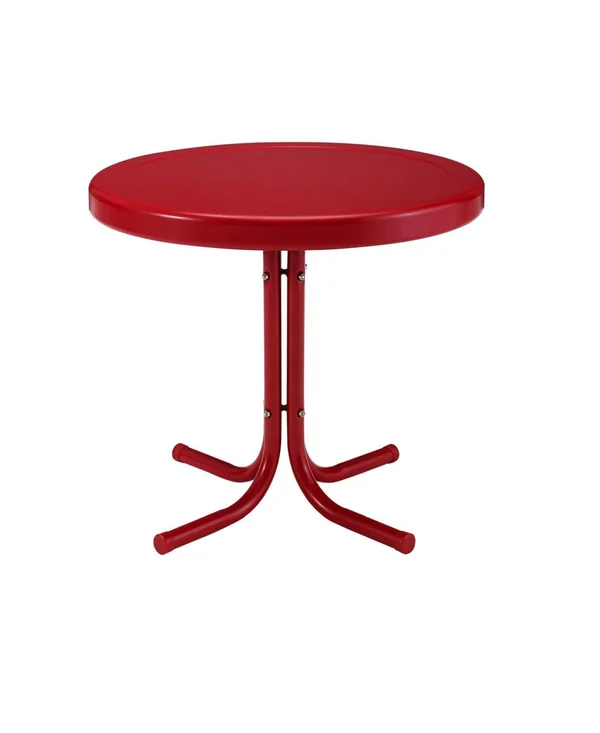 Crosley Retro Metal Side Table - Yellow