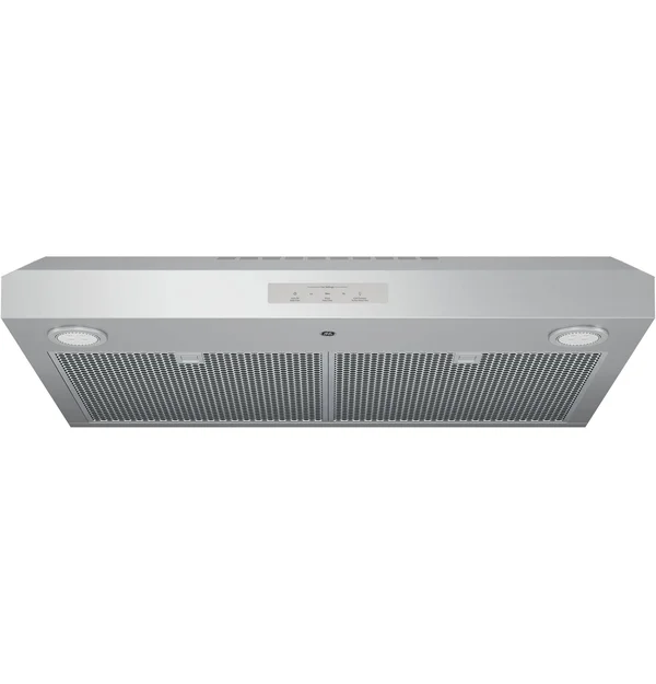 GE Profile Series Under The Cabinet Hood - Silver, 30x22