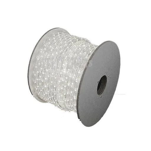 Novelty Lights RL-LED-SP Rope Light Spool, Cool White, 150&, Custom Cuttable, 1/2x22 Diameter, 120 Volt, Includes 5 Free Connect
