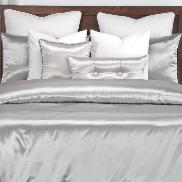 Cinderella Antique Silver 6-Pc Full Size Luxury Duvet Set - Siscovers CASI-XDUFL6