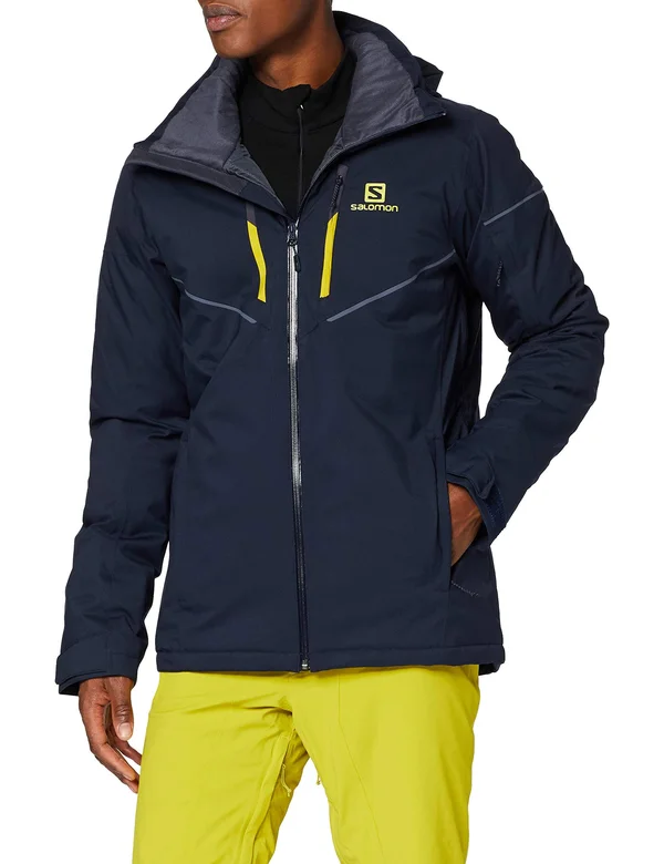 Salomon Men's Stormrace Jacket - Medium - Night Sky