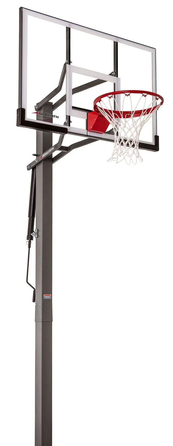 Goaliath 50” Warrior In-Ground Basketball Hoop, Pool