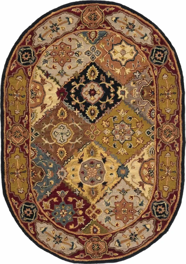Safavieh Heritage HG512B 2&3x22 x 6&0x22 Runner Multi - Red Area Rug