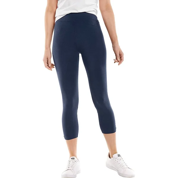 Women's Matiz Ruched Capris - Pants for Women, Blue