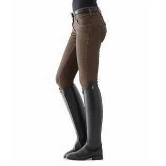 Goode Rider Equestrian Jean Full Seat Breech - 34R - Faux Leather