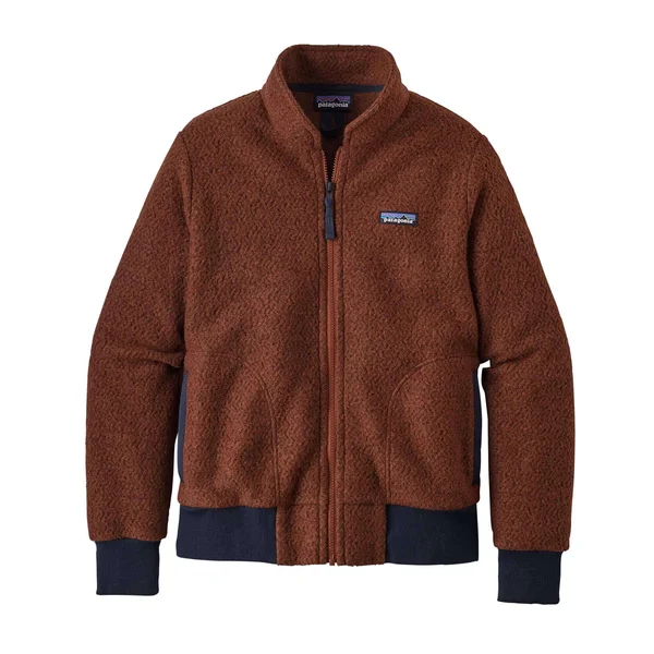 Patagonia Woolyester Fleece Jacket - Women's M Sisu, Brown