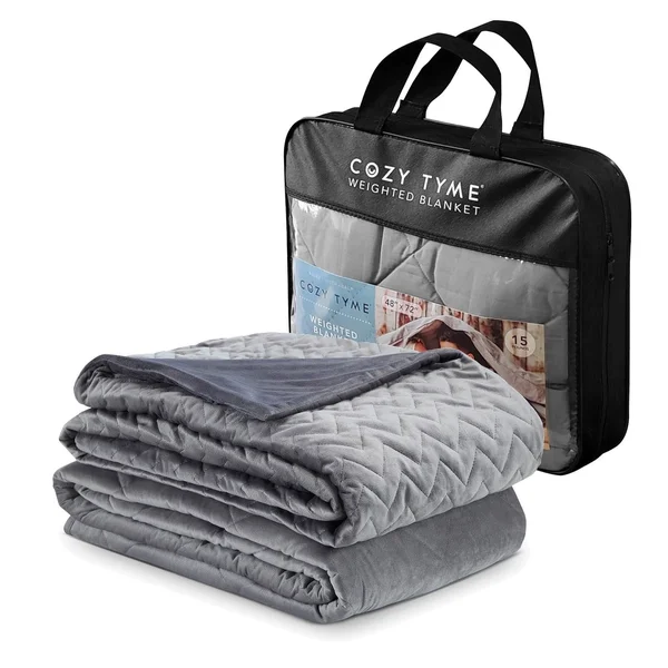 Sabra Weighted Blanket with Quilted Cover - 72x22x80