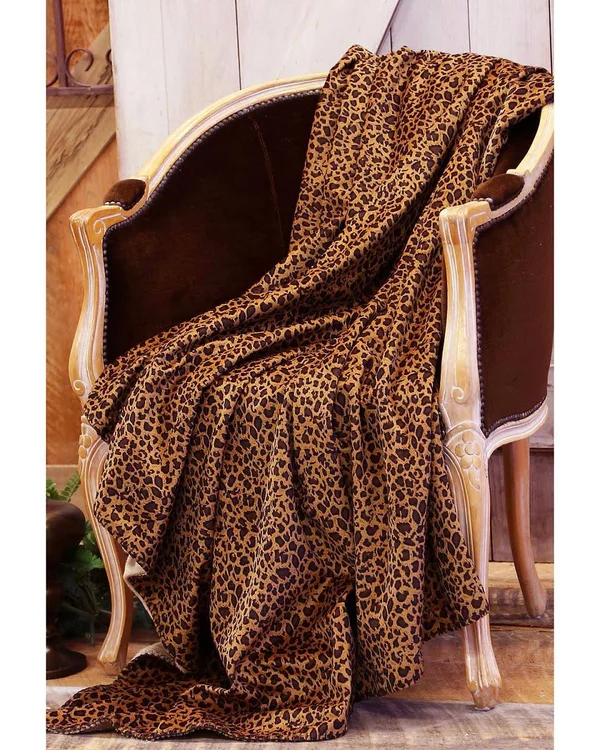 Carstens Leopard Throw Blanket