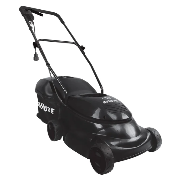 Sun Joe 14 in. 12 Amp Electric Walk Behind Push Lawn Mower, Black
