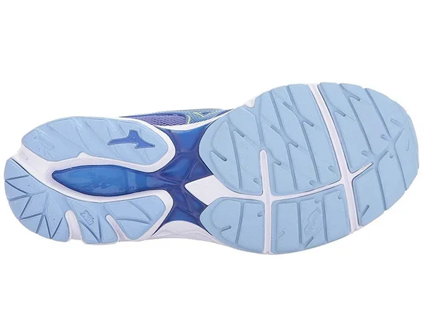 Mizuno Women's Wave Rider 21 Running Shoe - Size: 6, Blue