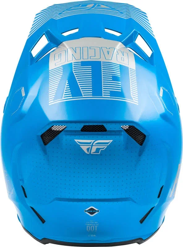 2021 Fly Racing Formula CC Primary Helmet (Blue/Grey, Small)
