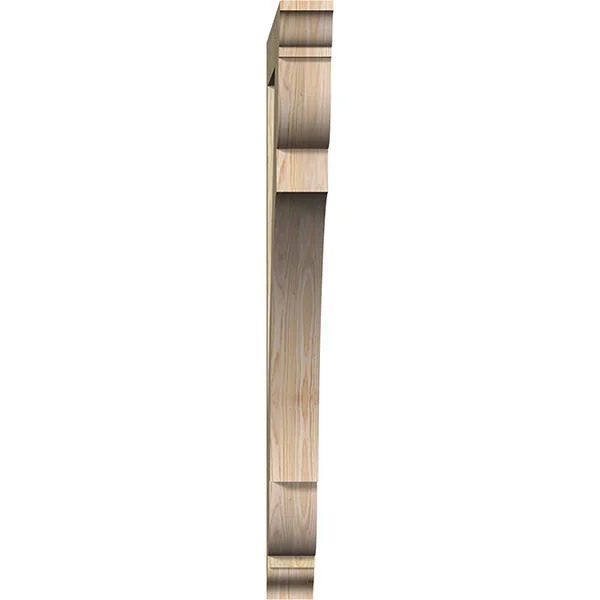4x22W x 40x22D x 48x22H Olympic Traditional Rough Sawn BRACKET, Douglas Fir