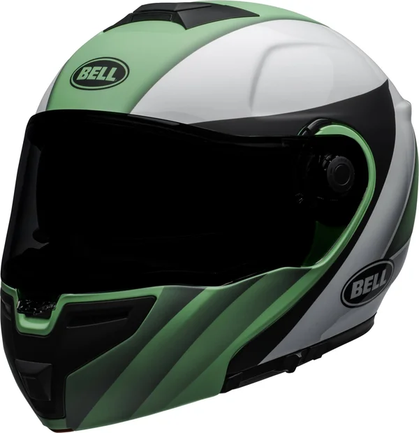 Bell SRT Modular Presence Helmet Matte/Gloss Green/White/Black Xs