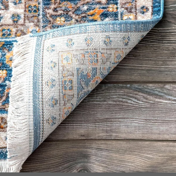 nuLOOM Penny Elegant Blossom Area Rug, Blue, 8x10 ft