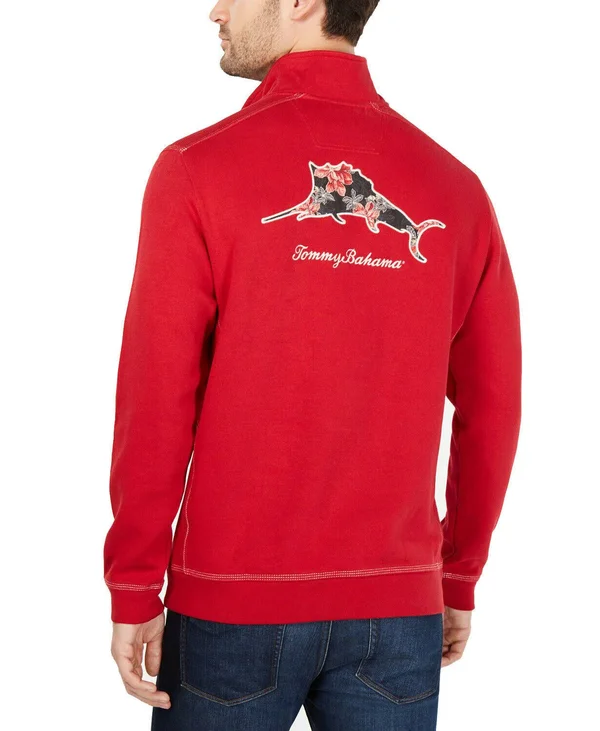 Tommy Bahama Mens Poinsettia Marlin Sweatshirt (XXXL/TTTG - Scooter Red)