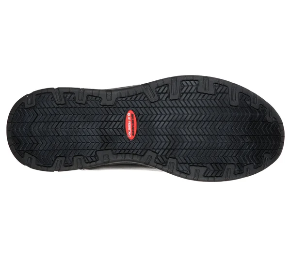 Skechers Men's Work Relaxed Fit Ostego Eckington WP SR Shoe, Black
