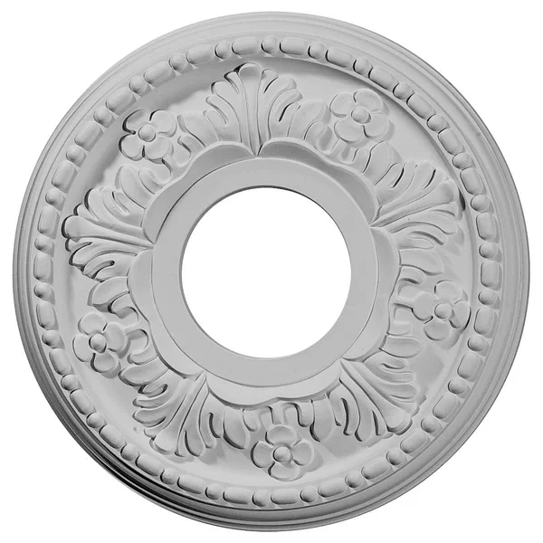 11 7/8x22OD x 3 5/8x22ID x 7/8x22P Helene Ceiling Medallion (Fits Canopies Up to 5 1/4x22) - Hand-Painted Witch Hazel Crackle