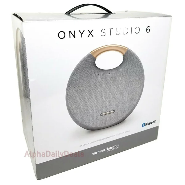 Harman Kardon Onyx Studio 6 Wireless Bluetooth Portable Speaker - Gray