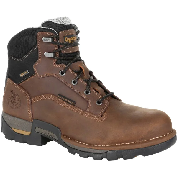 Georgia Boot Eagle One Steel Toe Work Boot - Men's, Dark Brown, Size 9, Boots