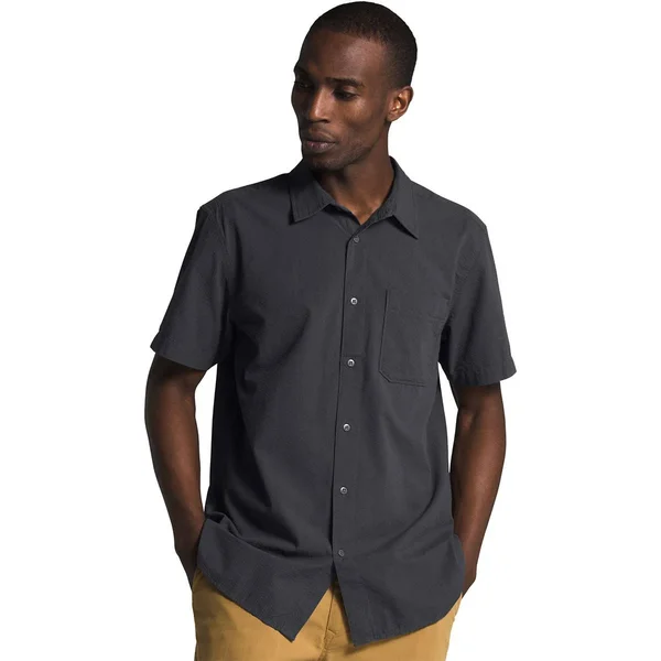 The North Face Men's Baytrail Pattern S/S Shirt Urban Navy Bandana Renewal Multi Print