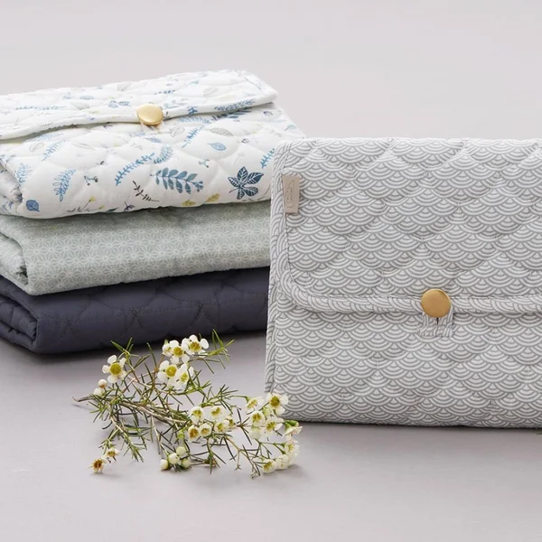 Cam Cam Copenhagen Quilted Changing Mat, Charcoal