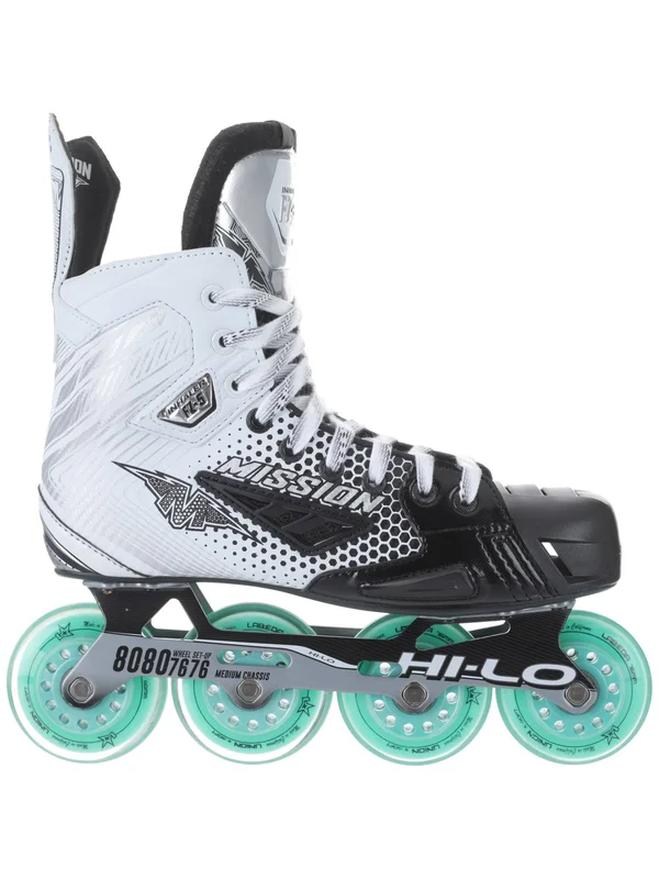 Mission Inhaler FZ-5 Senior Roller Hockey Skates - 7.0