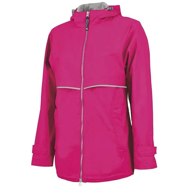 Charles River Women's Periwinkle New Englander Rain Jacket