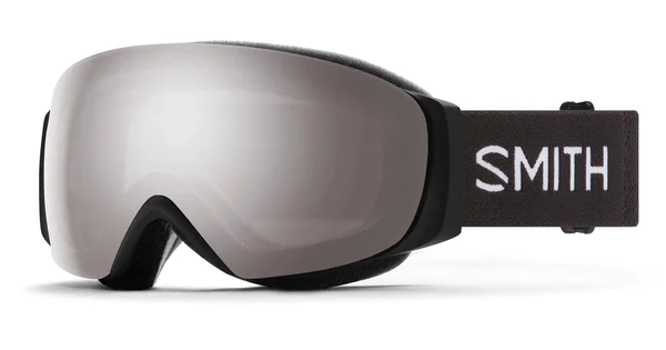 Smith Optics I/O Mag S Snow Goggles (Black - ChromaPop Sun Platinum Mirror)
