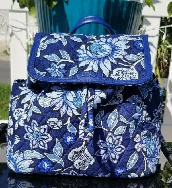 Nwt Vera Bradley Fashion Backpack – Tropics Tapestry