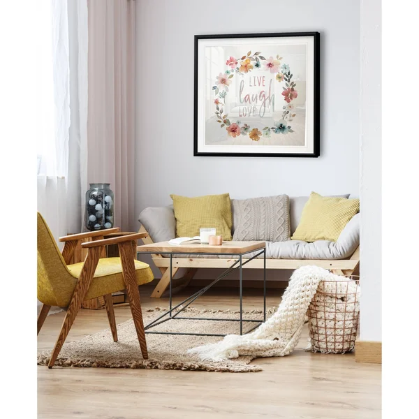 Live Laugh Love -Framed Giclee Print - 38x38
