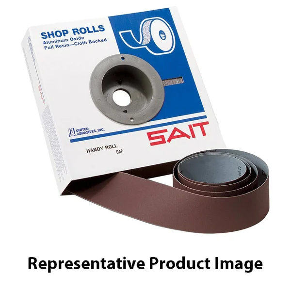 United Abrasives-Sait 80406 Abrasive Roll, 1-1/2x22wx150 ft. L, 40G