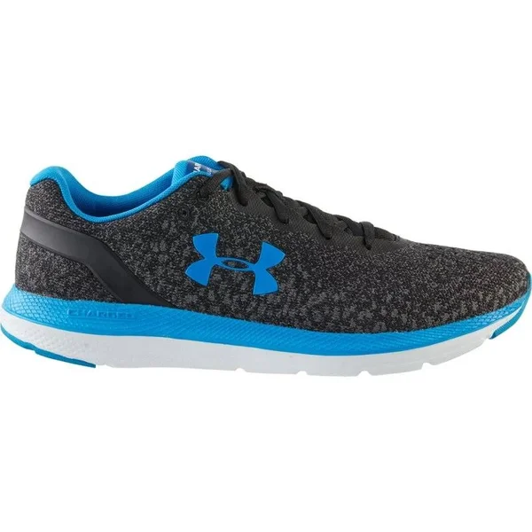 Under Armour Men's Charged Impulse Knit Running Shoes Black/Blue - 14 - Men's Running at Academy Sports