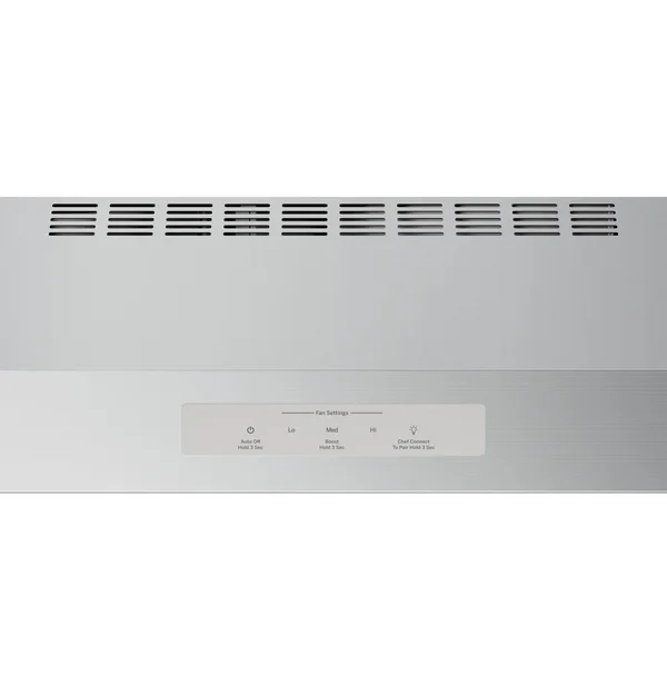 GE Profile Series Under The Cabinet Hood - Silver, 30x22