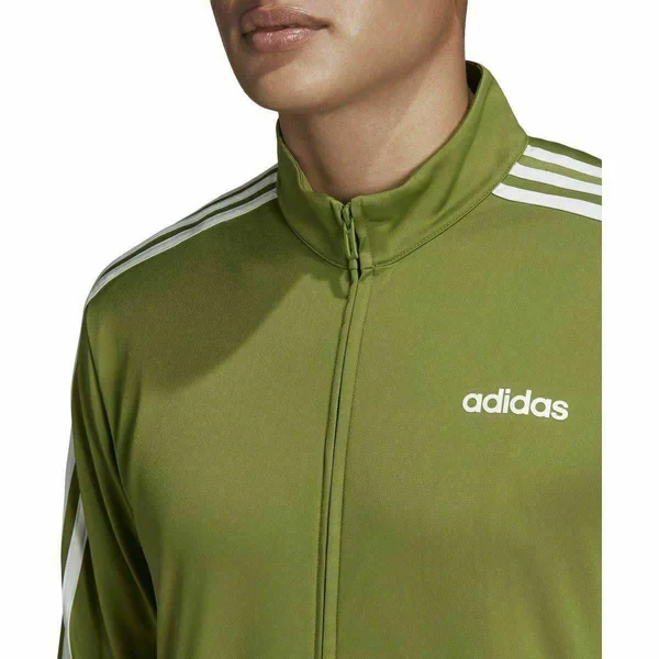 Adidas Men's Essentials 3-Stripes Tricot Track Jacket