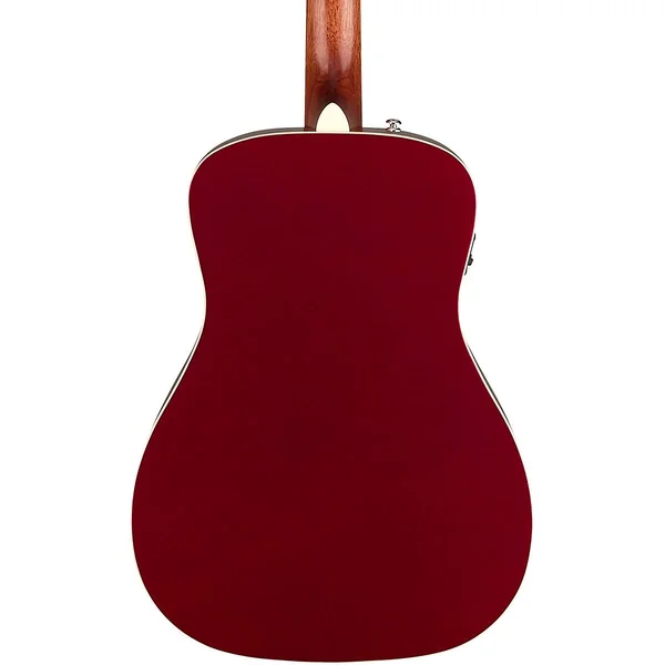 Fender Malibu Player Acoustic-Electric Guitar (Candy Apple Red)