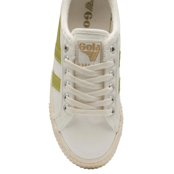 Gola Women's Tennis Mark Cox Sneakers - Off White/Citron