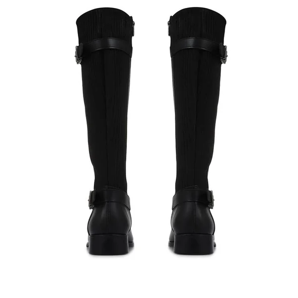 Jones Bootmaker Women's Arya Leather Knee High Boots - Black, US 07