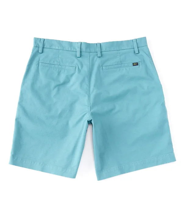 Lacoste Men's Regular Fit Cotton Gabardine Bermuda Shorts - White, 30
