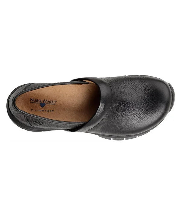 Women's Nurse Mates Libby Slip On - Size: 10, Black