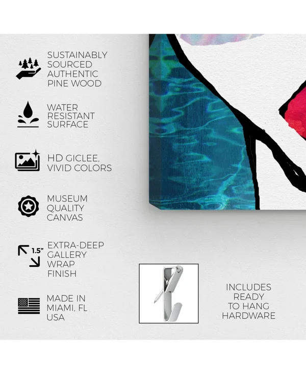 Oliver Gal &Ready for The Water& Canvas Art