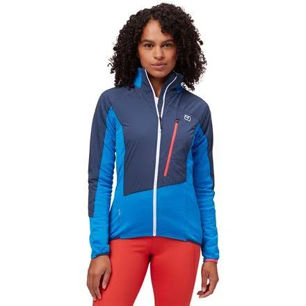 Ortovox Westalpen Swisswool Hybrid Jacket - Women's Safety Blue, M