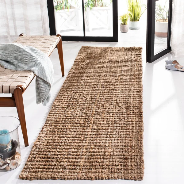 Safavieh NF447A Natural Fiber Area Rug, Natural: 6-ft x 9-ft